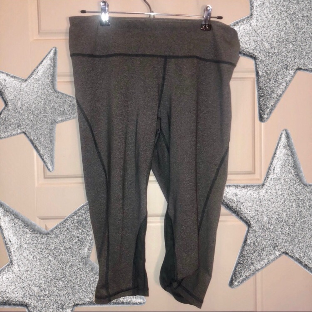 Zella Mesh Cut out cropped leggings